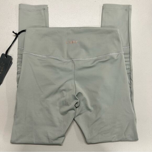 L'urv Leggings 7/8 Pants Gray Workout Fitness Womens Size Medium NWT - Picture 3 of 7